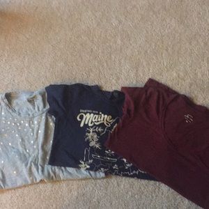 Lot of 3 J. Crew XS T Shirts
